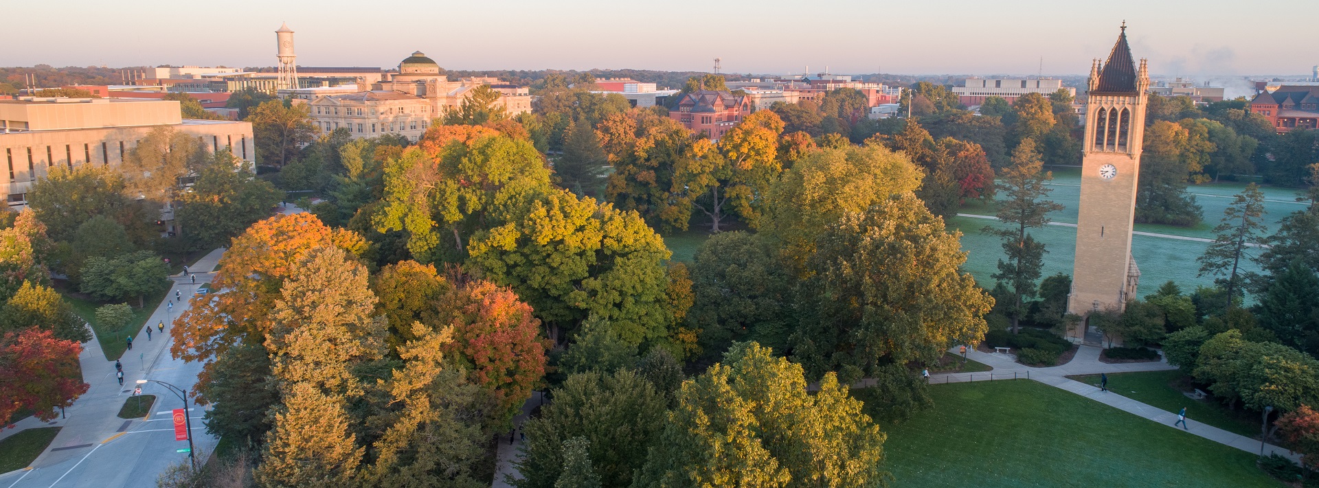 Panoramic view of Iowa State University
